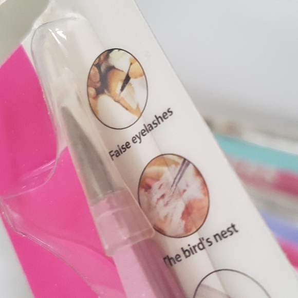 🆕 NEW 2/15$ 1 pc Standard Tweezers with Protector Cap (Light Pink) - Picture 8 of 9